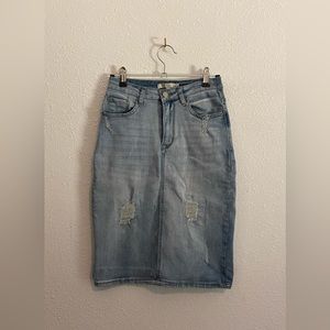Denim Skirt